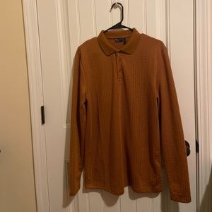 ASOS DESIGN long sleeve polo t-shirt